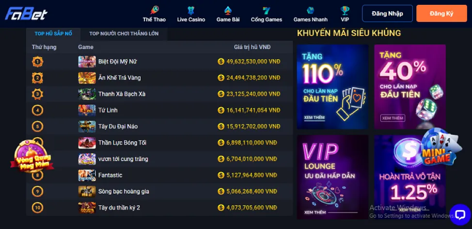 Hướng dẫn chơi nổ hũ và bắn cá wwin